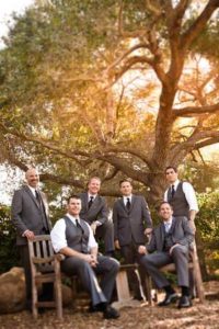 Groomsmen at SB Historical Museum Photography By Daniel Ballesteros