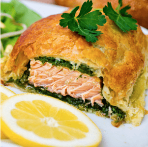 Salmon Wellington