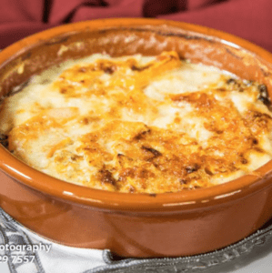 Vegetarian Butternut Squash & Kale Gratin