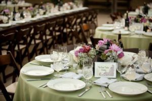 Table Setup with Olive accents Photography By Daniel Ballesteros