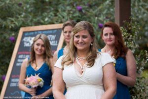 happy bride