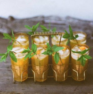 Orange Mint Juleps