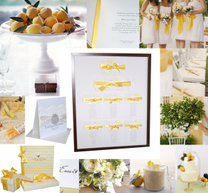 yellow wedding inspiration